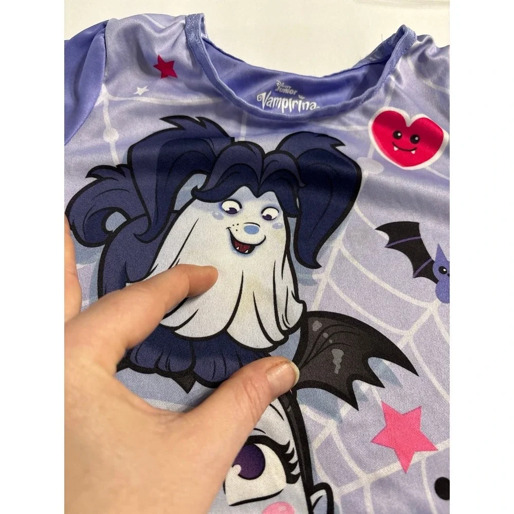 Disney Vamparina Purple Nightgown (size 8) - Picture 3 of 6